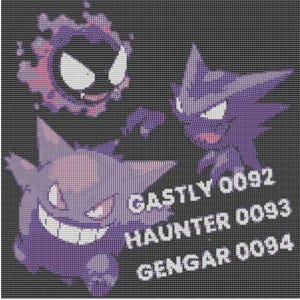 Gengar Evolution Graphgan&C2C Pattern