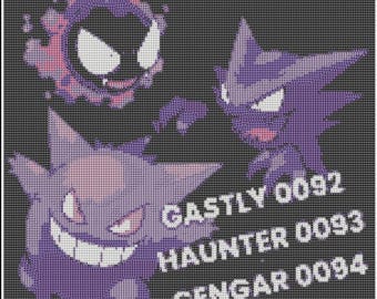 Gengar Evolution Graphgan & C2C-mönster