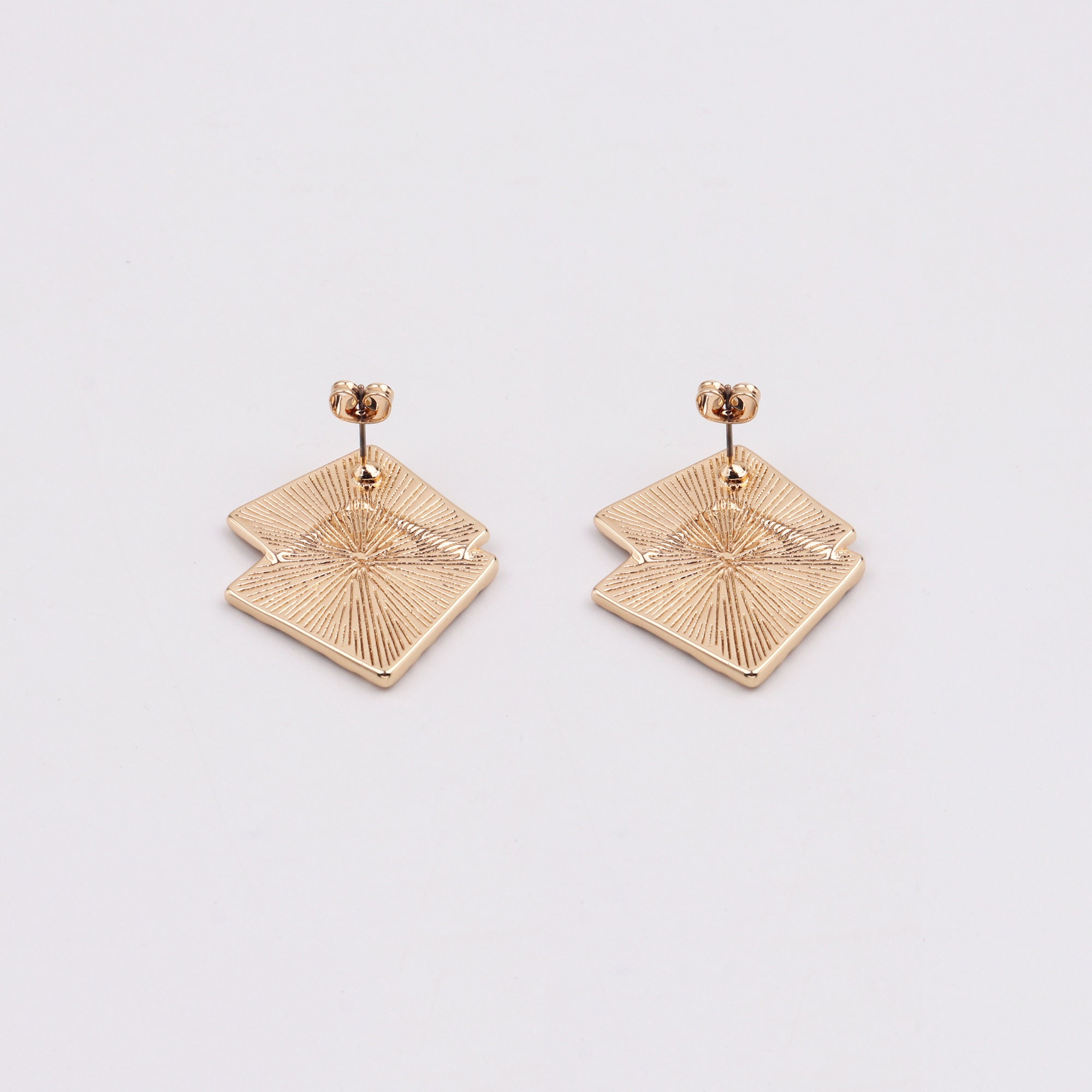 COMMON/DIVISOR /HARALD/バラクラバ our‘s Custom Handmade 1 Pair Delicacy 16kt Gold Filled Bold
