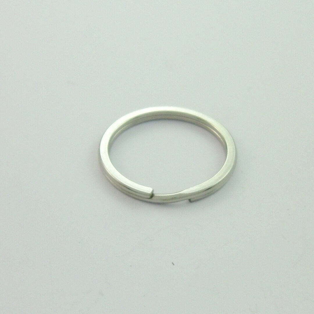 10pcs 25mm High Quality Stainless Steel Round Split Ring, Key Ring ...