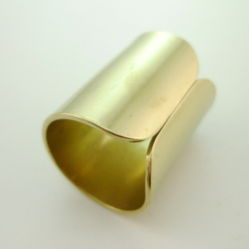 Customized 20pcs Round Brass Open Adjustable Tube Rings Etsy