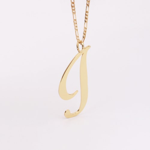 Custom Handmade 1pcs shops Dainty 18kt Gold Filled Capital Initial 