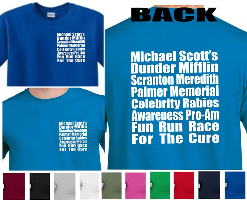 The Office Meredith Rabies Awareness Fun Run Tv Show Etsy