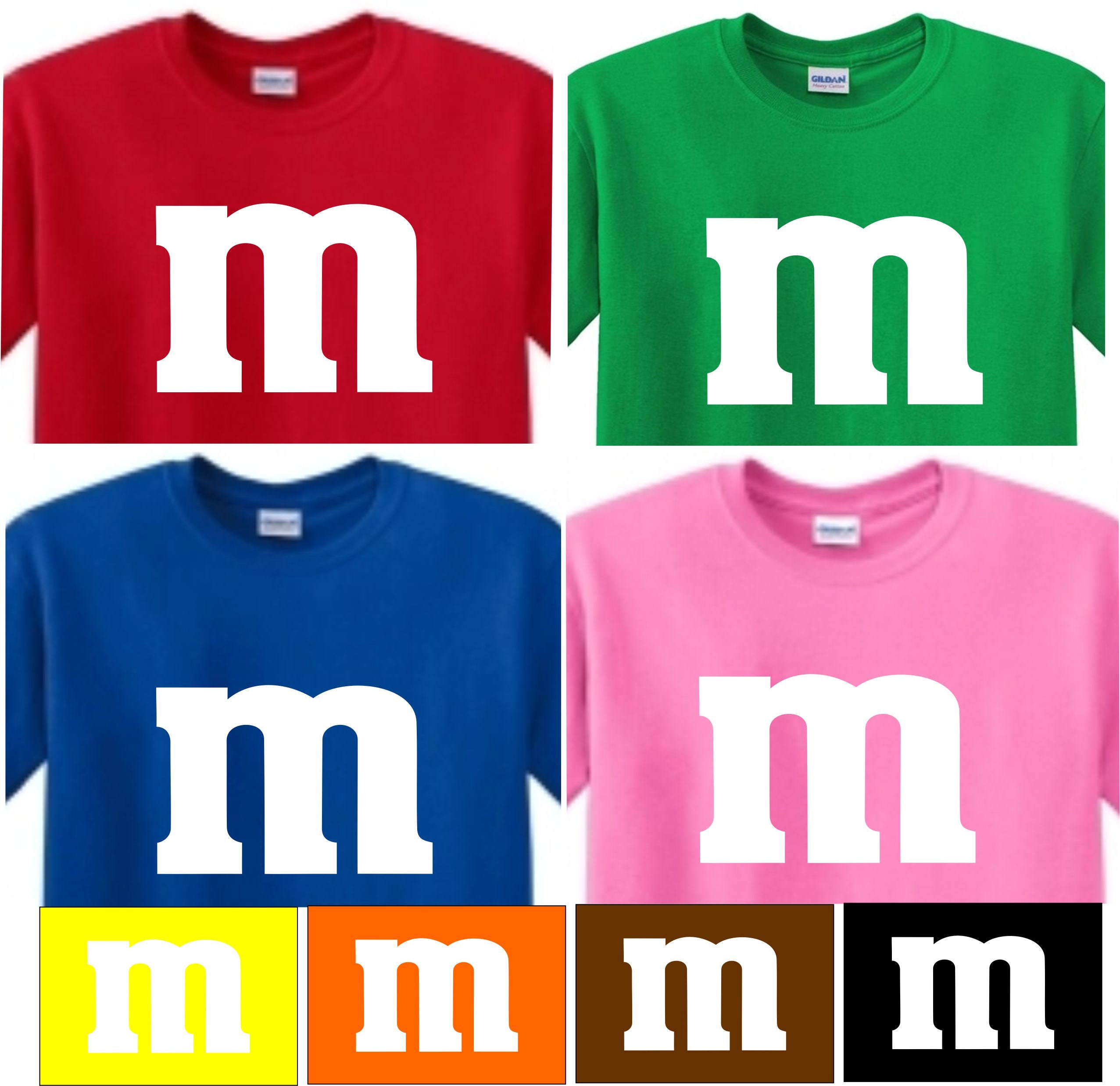 m&m shirt