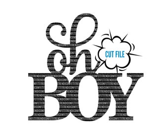 Download Oh Boy Svg Etsy