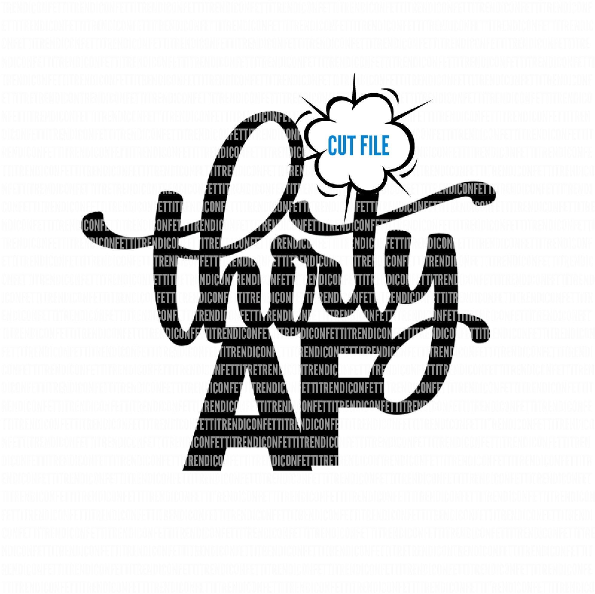Download Thirty Af Svg Birthday Svg Files Cake Topper Svg Cricut Cut Etsy
