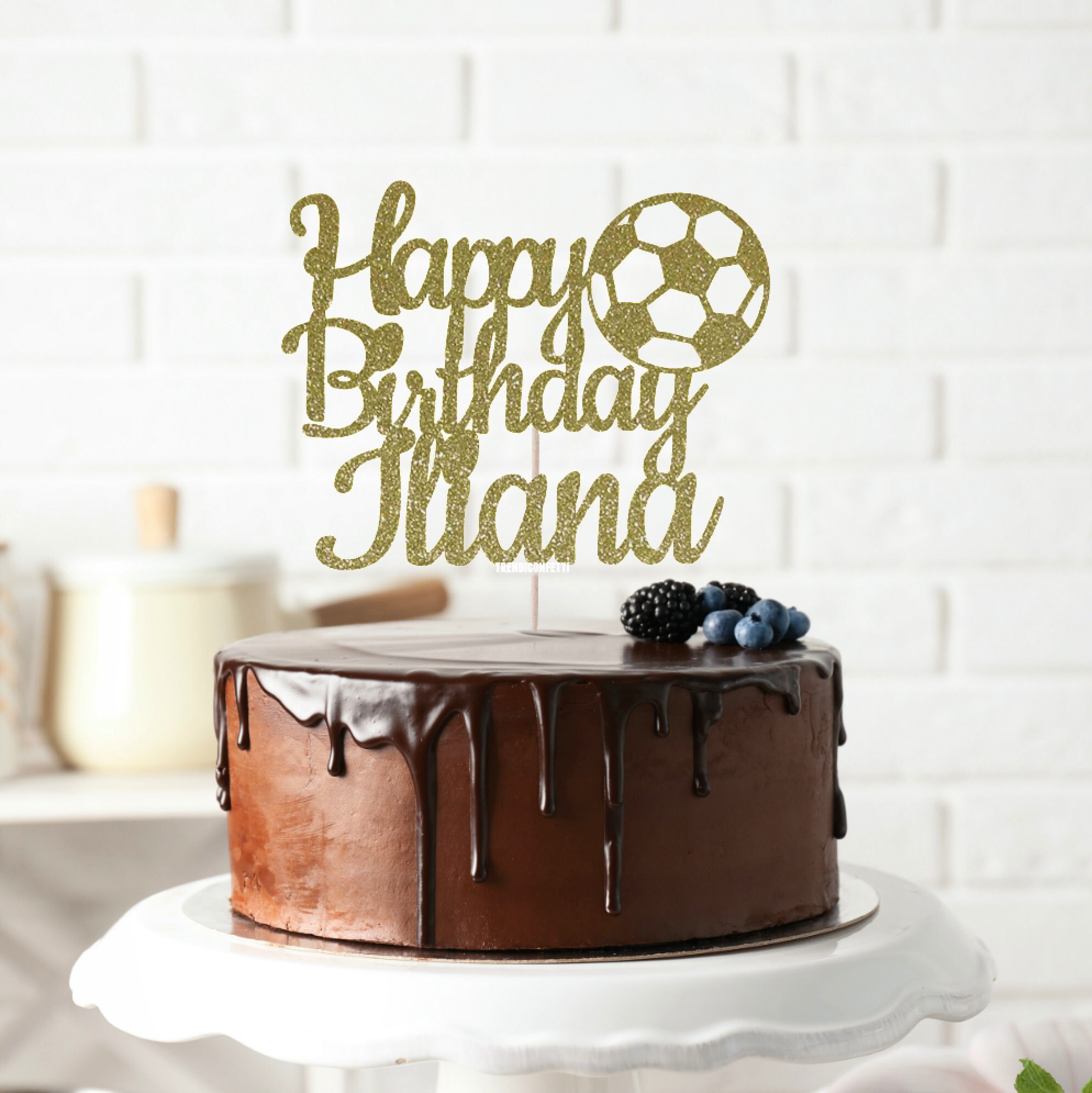 Any Name Happy Birthday Cake Topper Birthday Cake Topper Etsy Any Name Happy Birthday Cake Topper Birthday Cake Topper Etsy