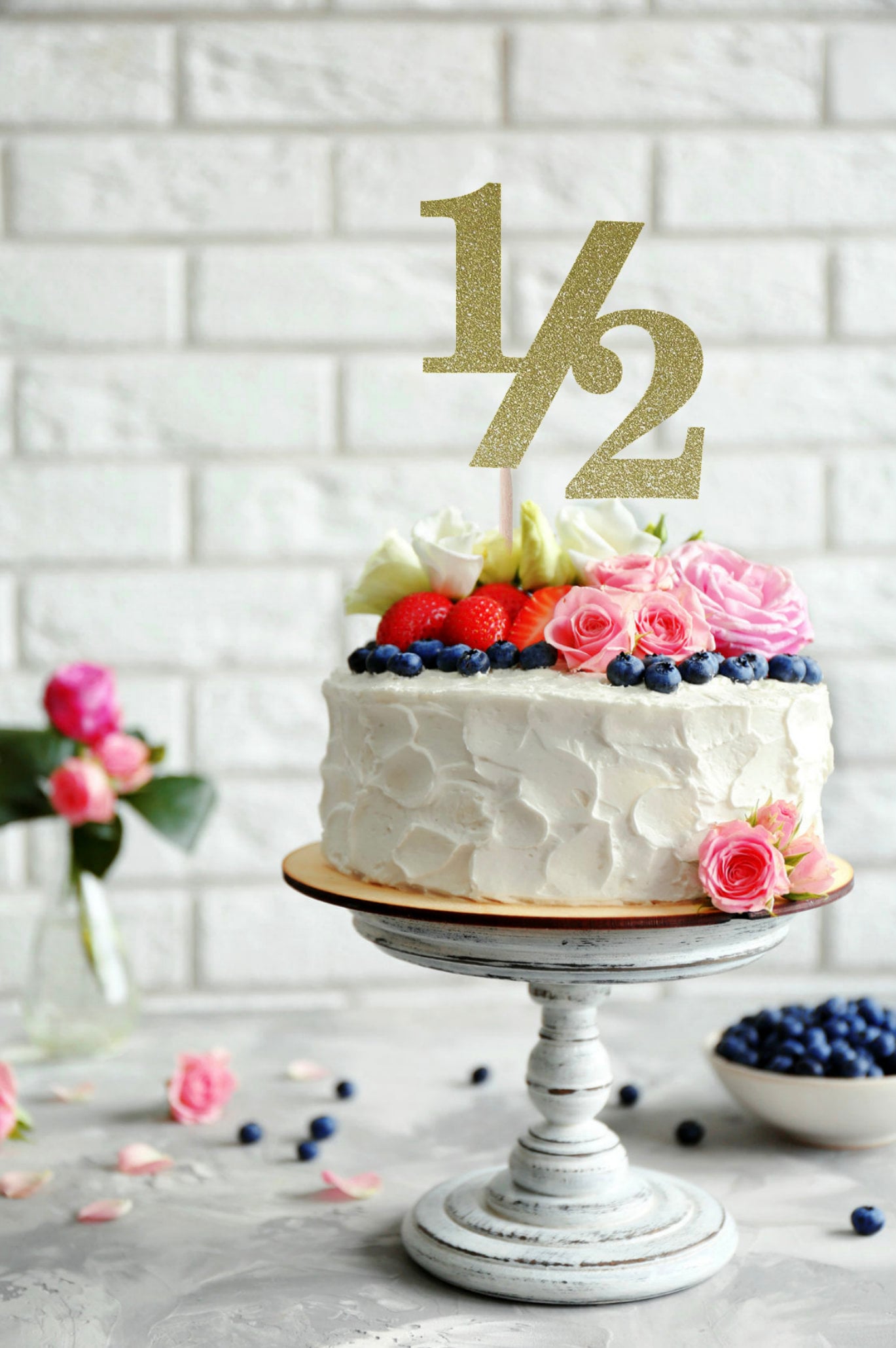 Half Birthday Cake Topper 1 2 Birthday Cake Topper Half Etsy Half Birthday Cake Topper 1 2 Birthday Cake Topper Half Etsy