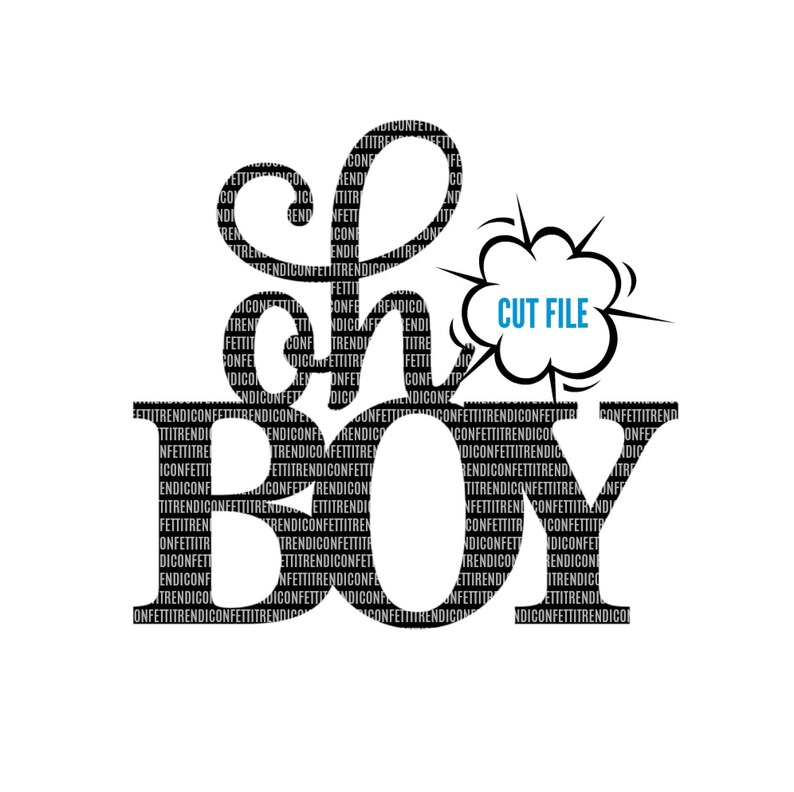 Download Oh Boy SVG Baby Shower svg Cake Topper svg Gender Reveal ...