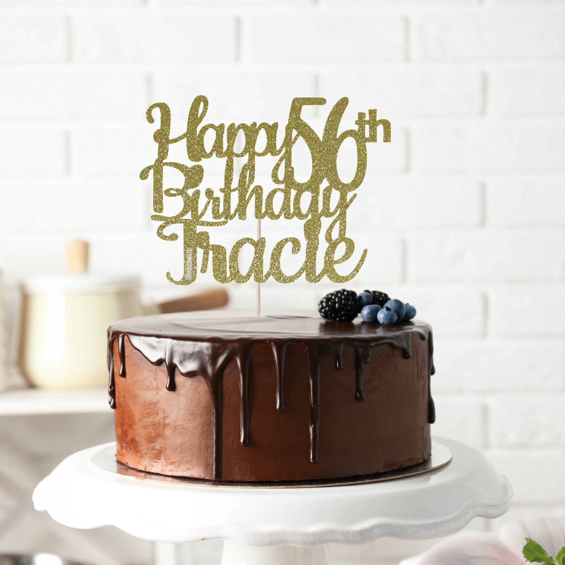 56th birthday cake ideas for him
