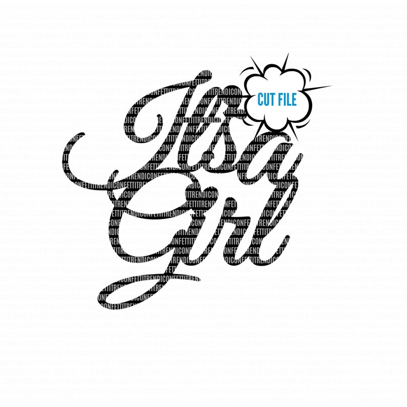 Download It's a Girl SVG Baby Shower svg Cake Topper svg Oh | Etsy