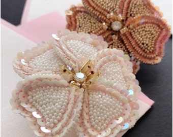 JS-01 cherry blossom brooch (Barrette)