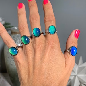 Mood Ring, Color Changing Ring, Mood Jewelry image 3