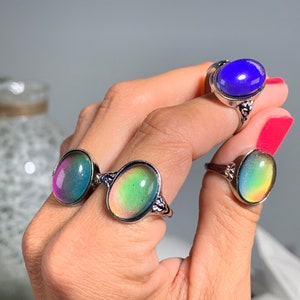 Mood Ring, Color Changing Ring, Mood Jewelry image 7