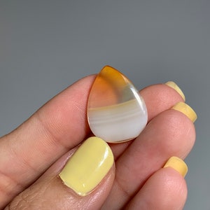 Iris Agate Cabochon, Iris Agate, Rainbow Agate, Rainbow Agate Slice, Natural Agate Slice image 9