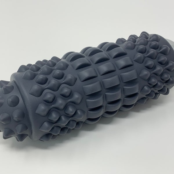 Vibrating Spiky Massage Roller, High Density Spiky Therapy Ball, Trigger Point Roller Ball, Deep Tissue Massage