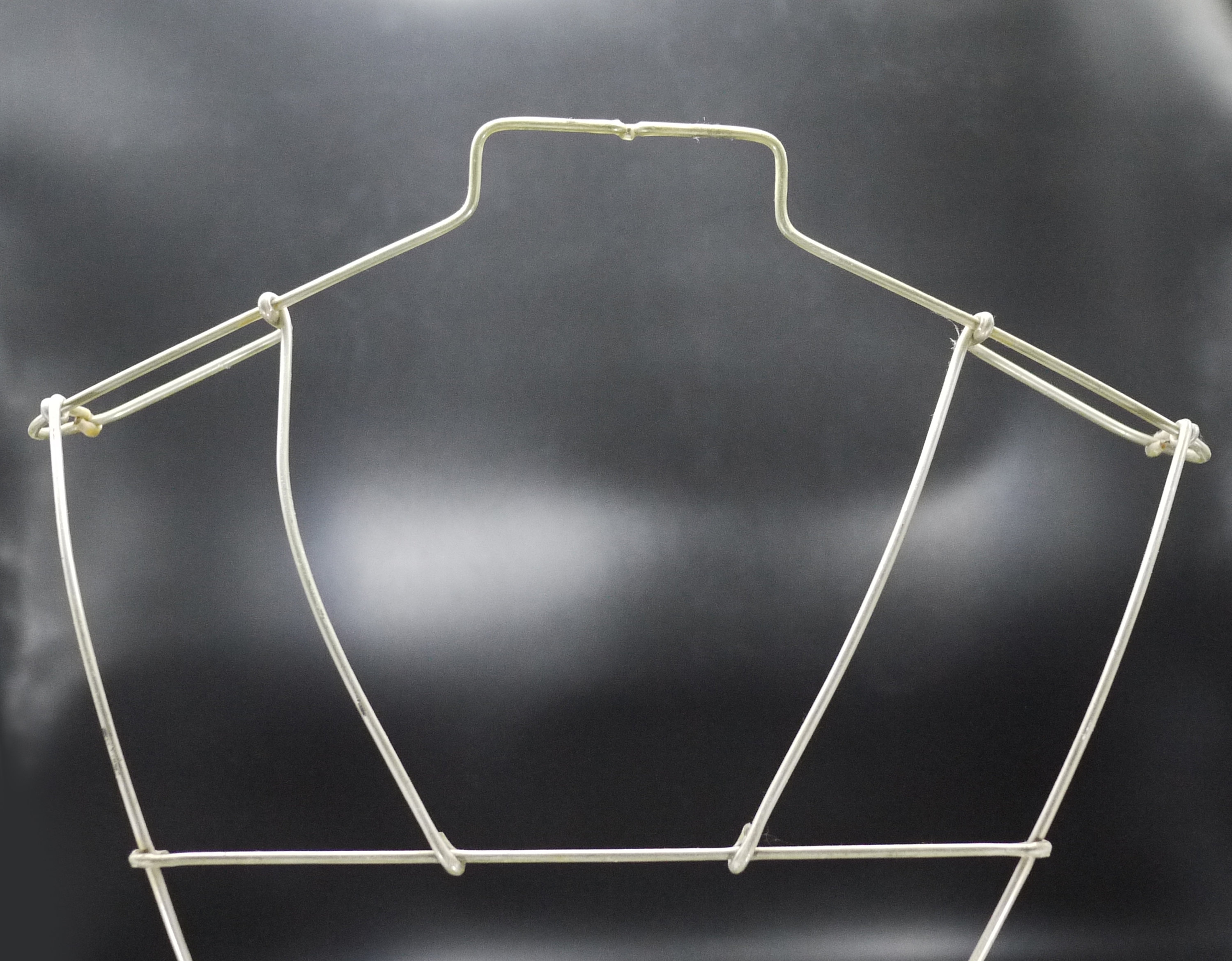 French Wire Metal Scarf Display Mannequin Dress Form