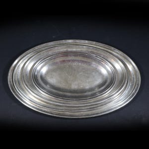 Elegant Oval Trays Set Of 4 Silver Plate Antique Silver Plate Serving Plates French Restaurant Platters
