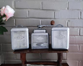 Moulux ヴィンテージ フランス製 鋳造アルミニウム 1950年代 コーヒー