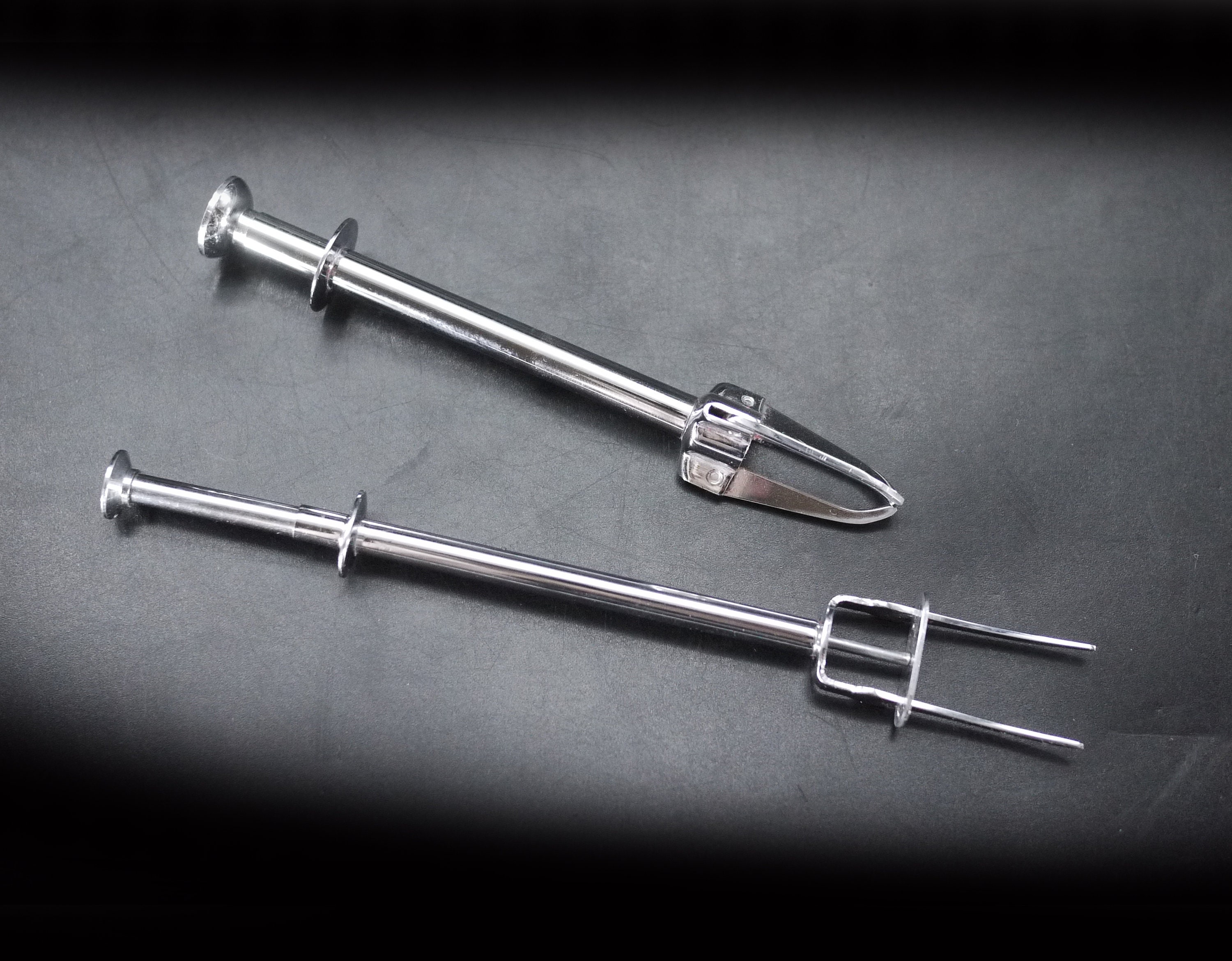 Vintage Ejector Pickle Fork and Olive Grabber Set.