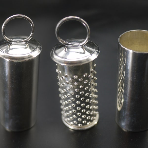 Antique Silver Nutmeg Graters Etsy