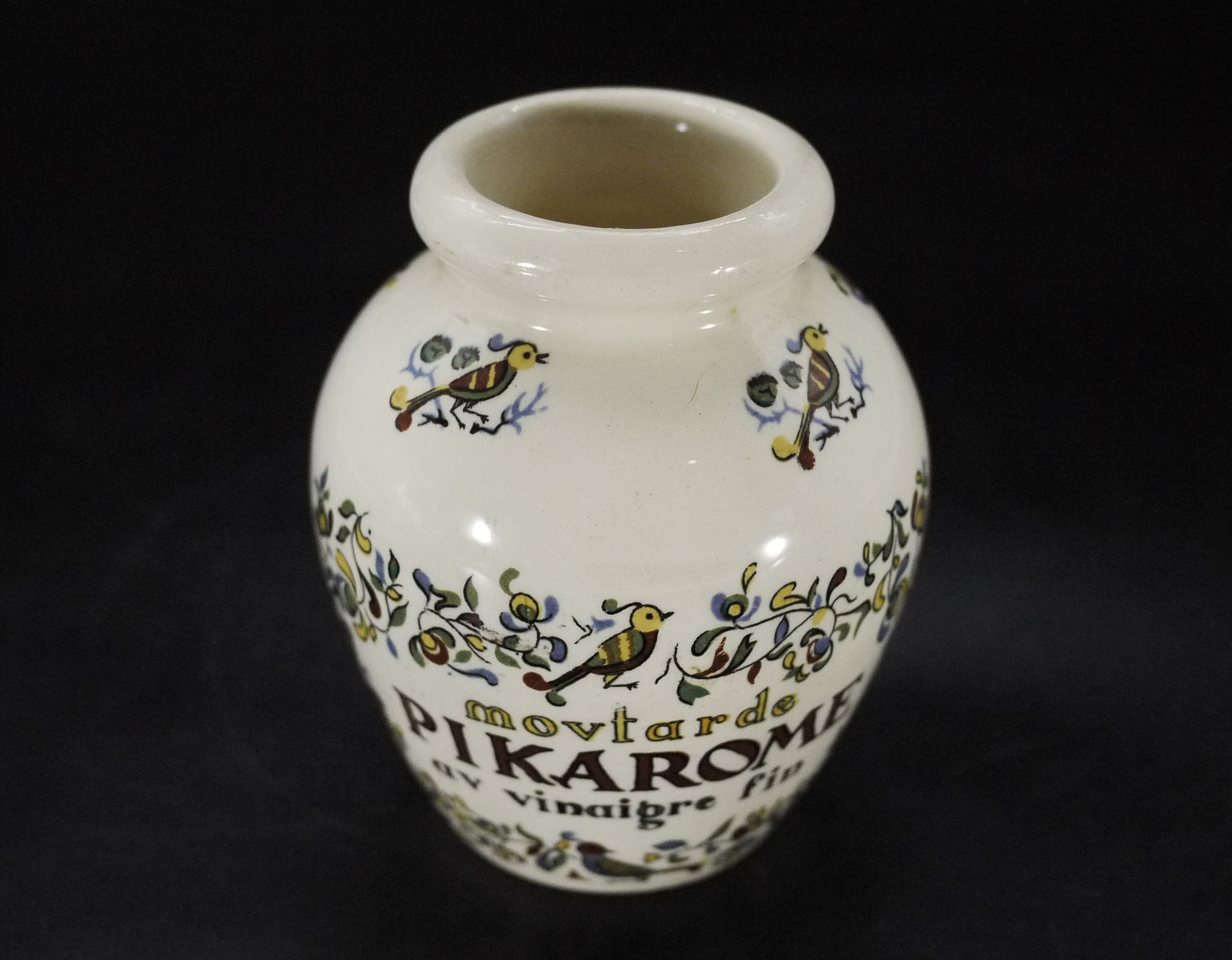 1930S Digoin Mustard Pot