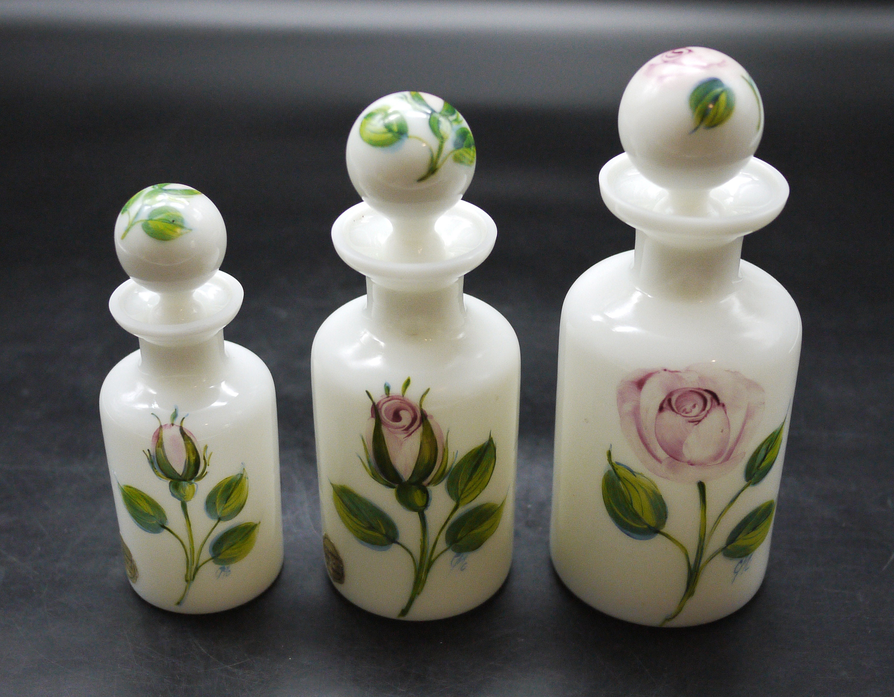 Vintage Perfume Bottle Flower for sale Only 4 left at 65