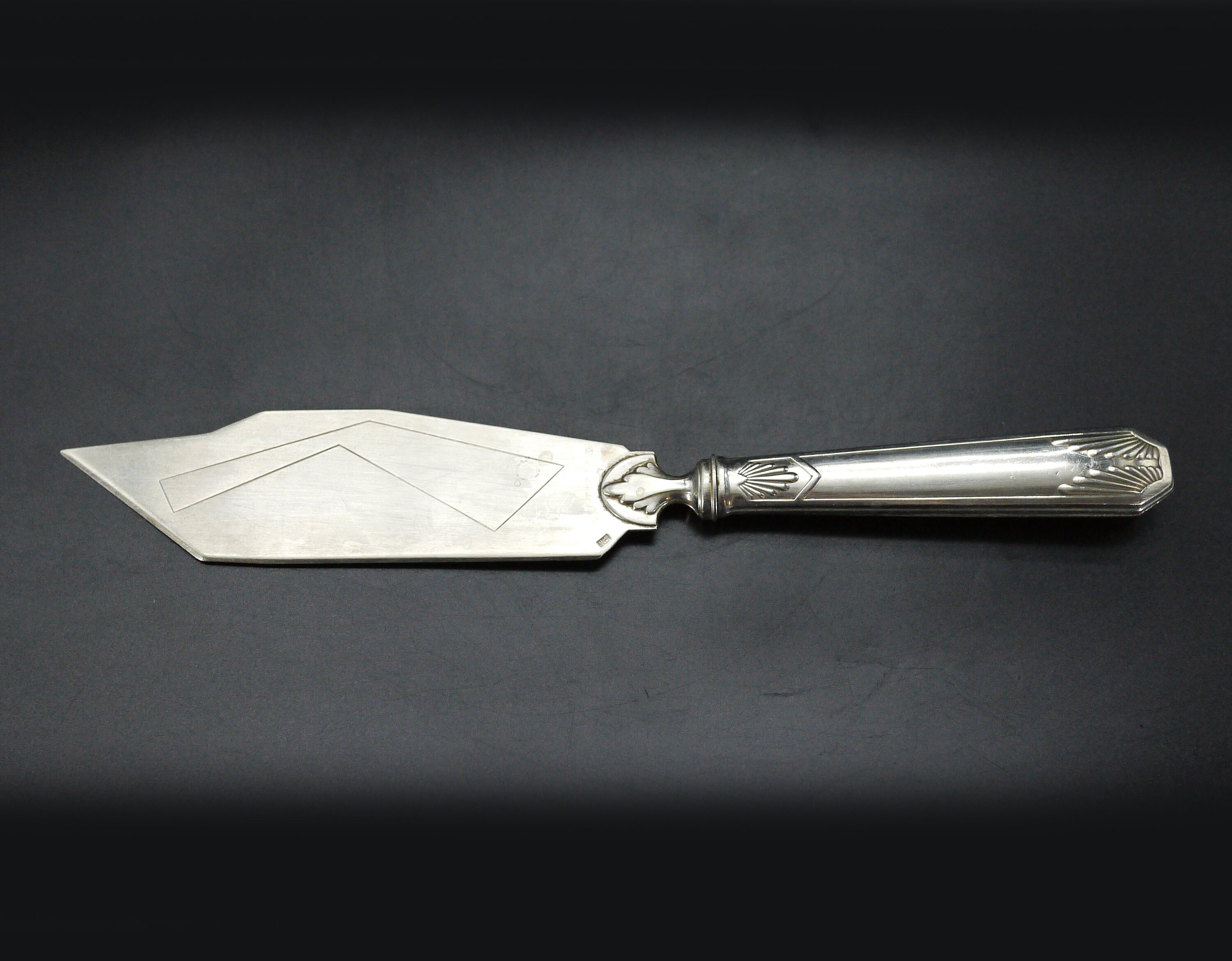 French Silver Plated Fish Serving Knife or Slice Etsy