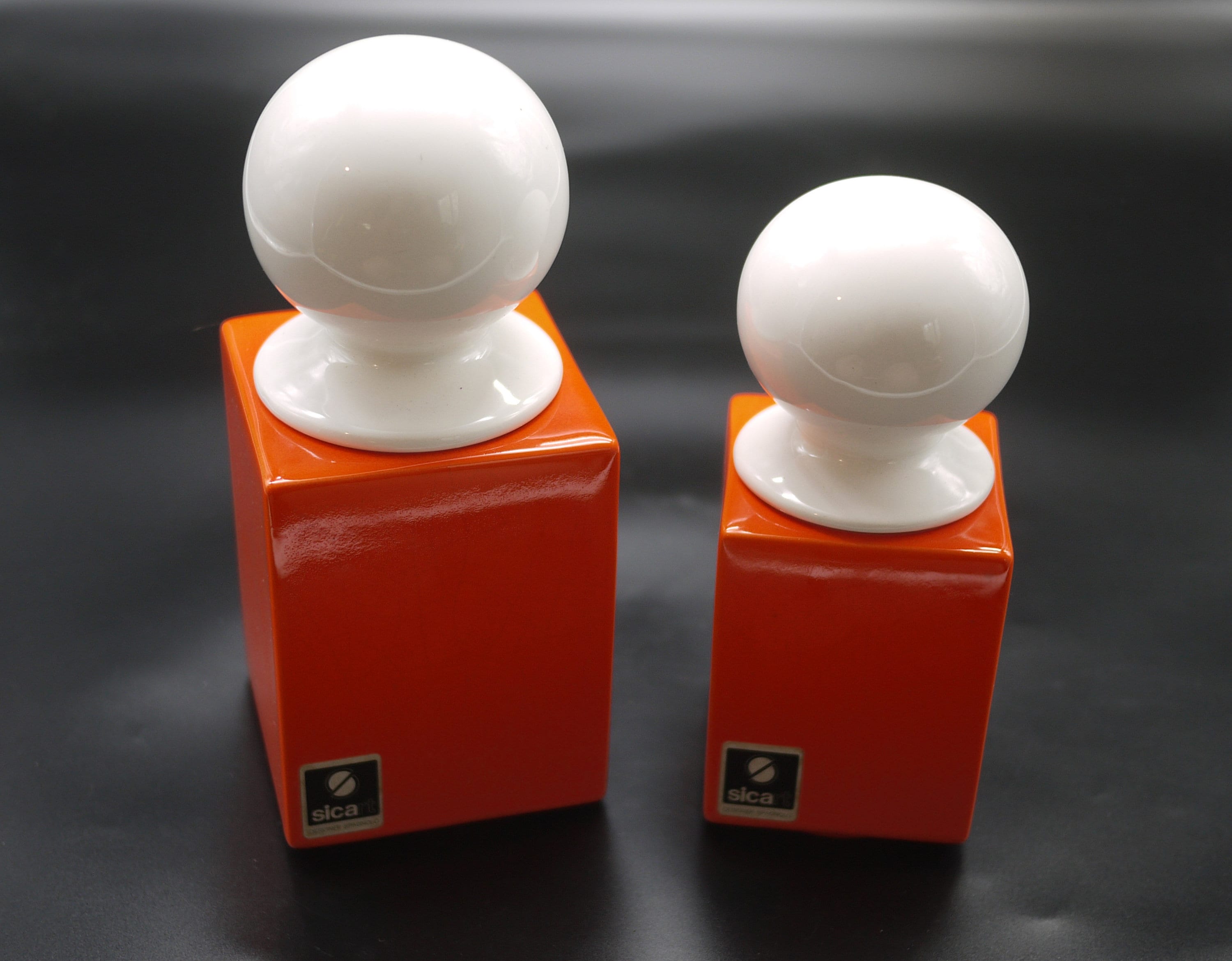Pino Spagnolo Design for Sicart Storage Jar set, 1970s