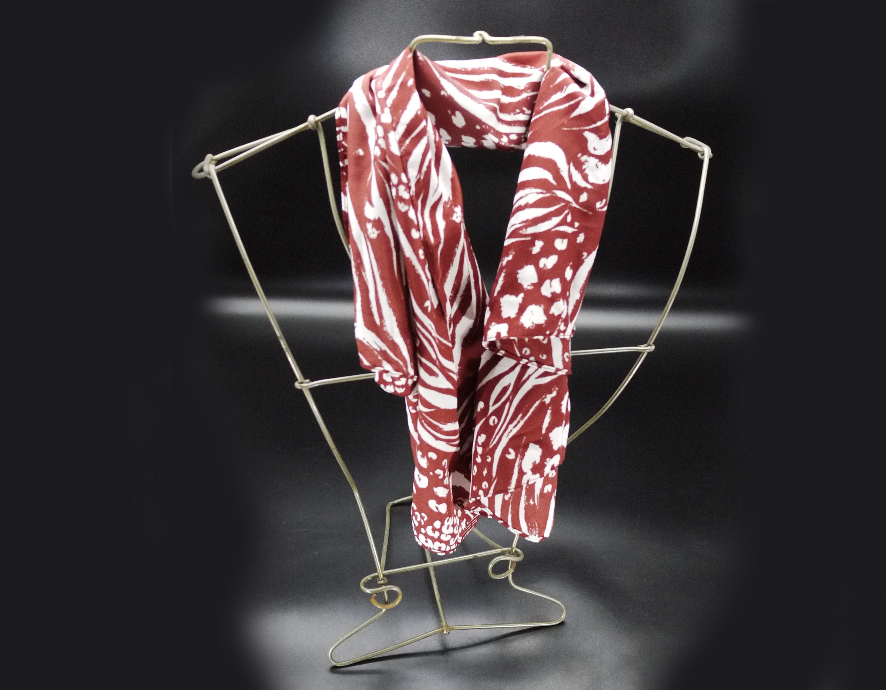 French Wire Metal Scarf Display Mannequin Dress Form