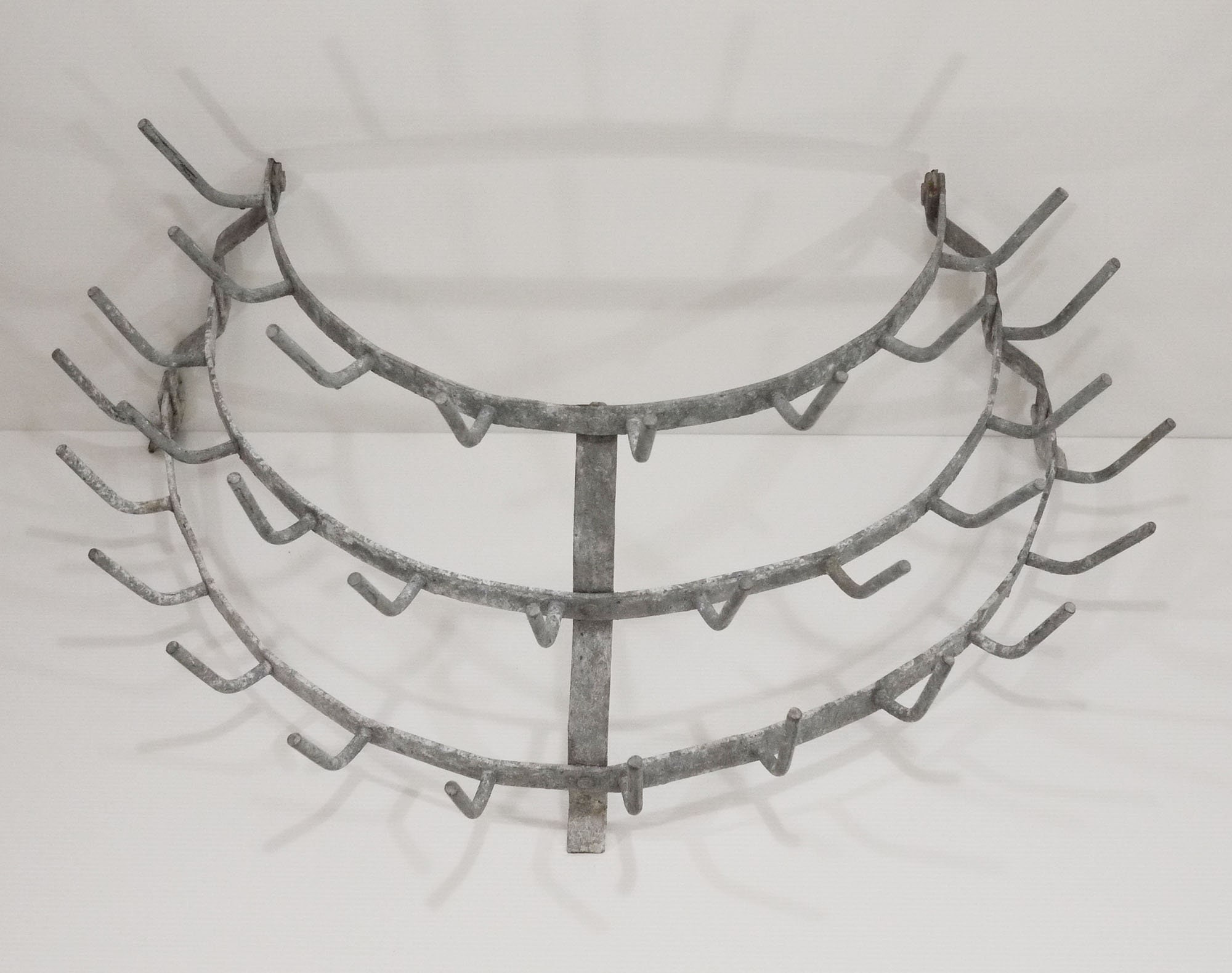 French Bottle Drying Rack Wall Mounted