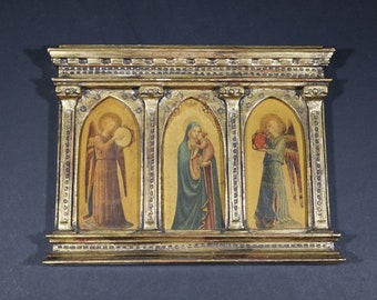 Florentine Triptych Madonna of the Star Fra Angelico Home Altar Triptych