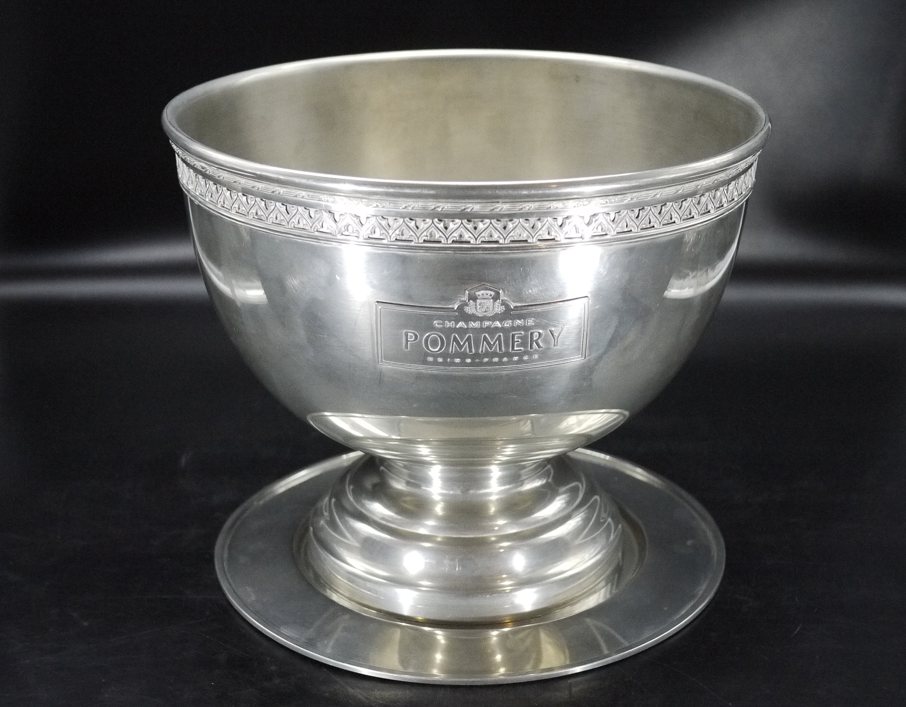 Silver Plated Pewter Pommery Champagne Bowl