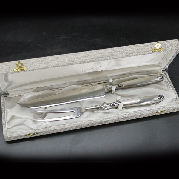 Meat Carving Set Etsy