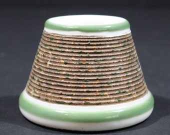 Antique Match Holder Striker French Porcelain Parisian Bistro Pyrogen