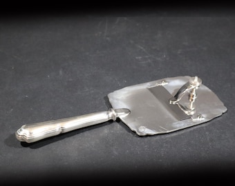 Vintage Italian Truffle Slicer Silver Plated BROGGI Truffle Cheese Mandolin Shaver