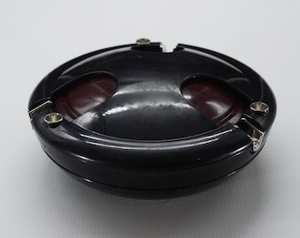 Black Swivel Magic Ashtray by JEC Japan