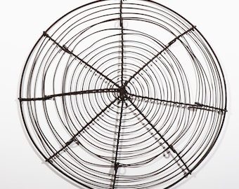 Antique French Wire Work Cooling Rack Fil de Fer Tray
