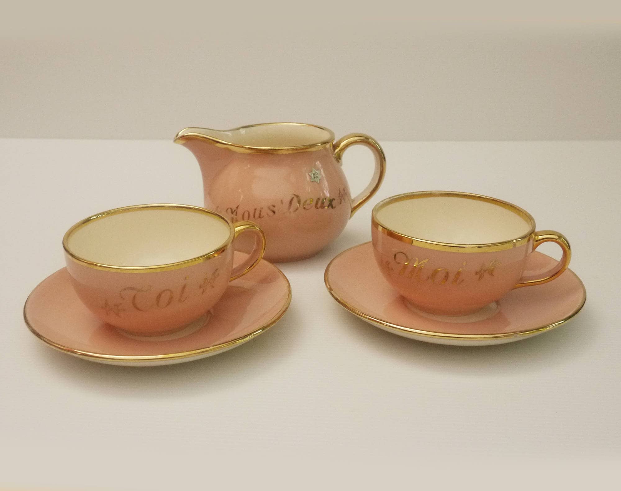 French You & Me Pink Tea Set by Villeroy And Boch
