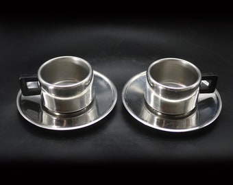 Vintage Casalinghi Espresso Cups set, Modern Italian Coffee Cups
