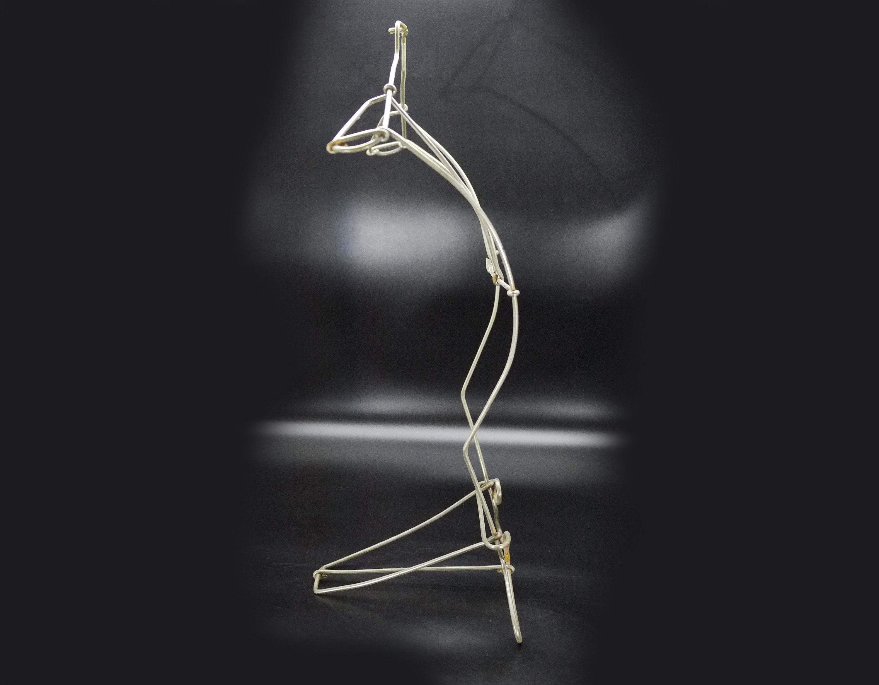 French Wire Metal Scarf Display Mannequin Dress Form