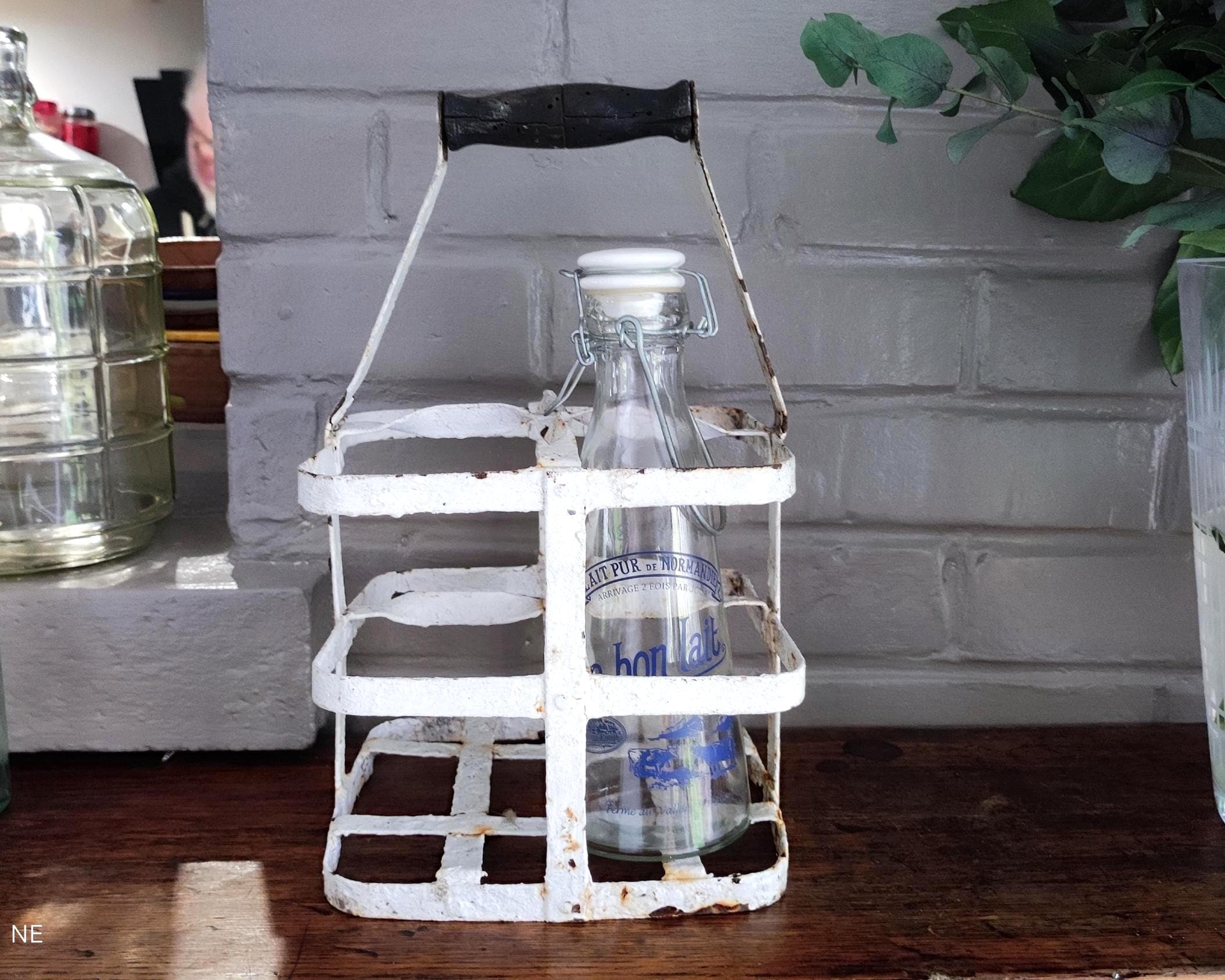 Antique French Zinc Bottle Rack - Etsy