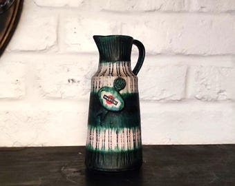 Vintage MARTINI Collectible Pitcher in French Ceramic by Coceram