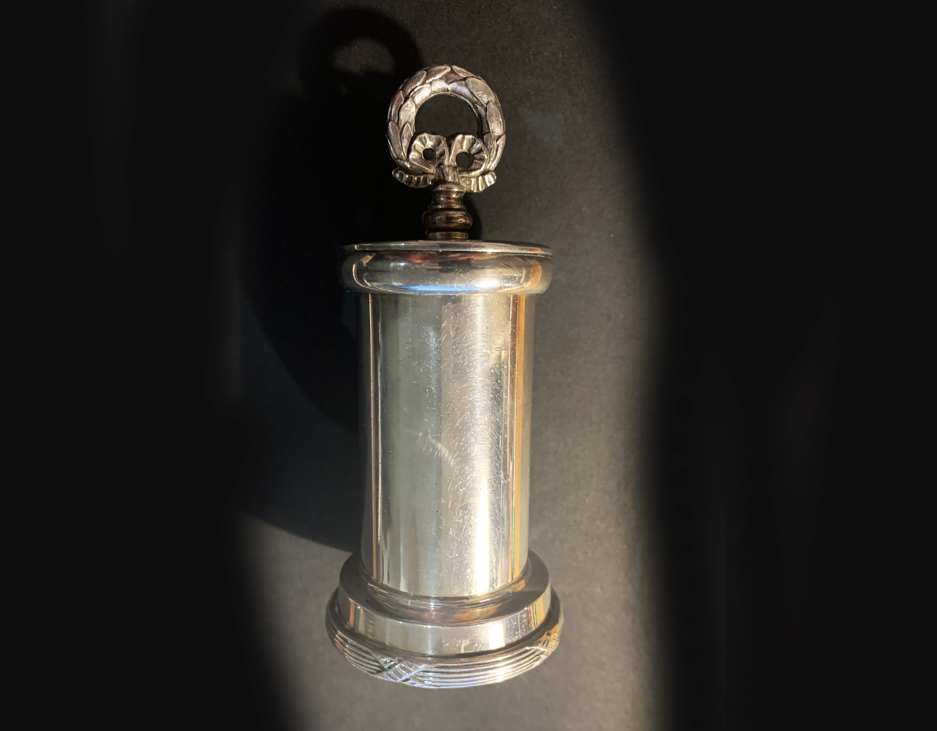 Antique Peugeot Silver Plated Pepper Mill