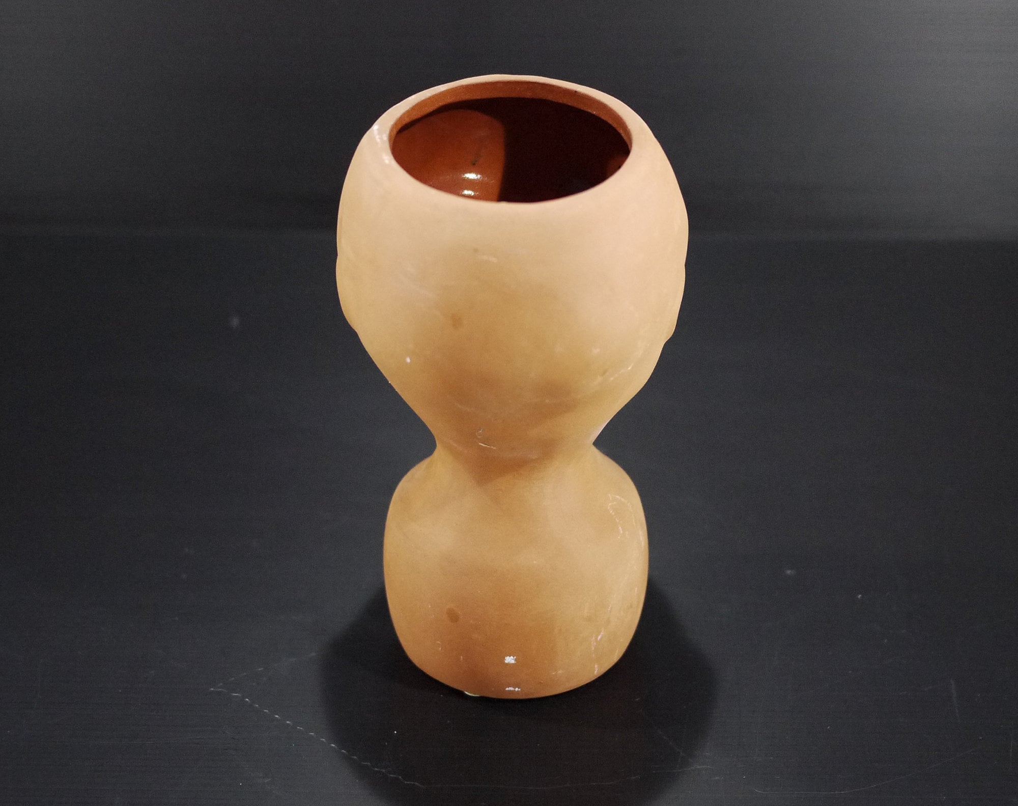 Vintage Doll Head Terracotta Planter