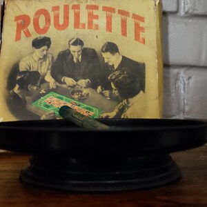 Vintage Roulette Wheel by Reliable Toys England, 1950s image 6