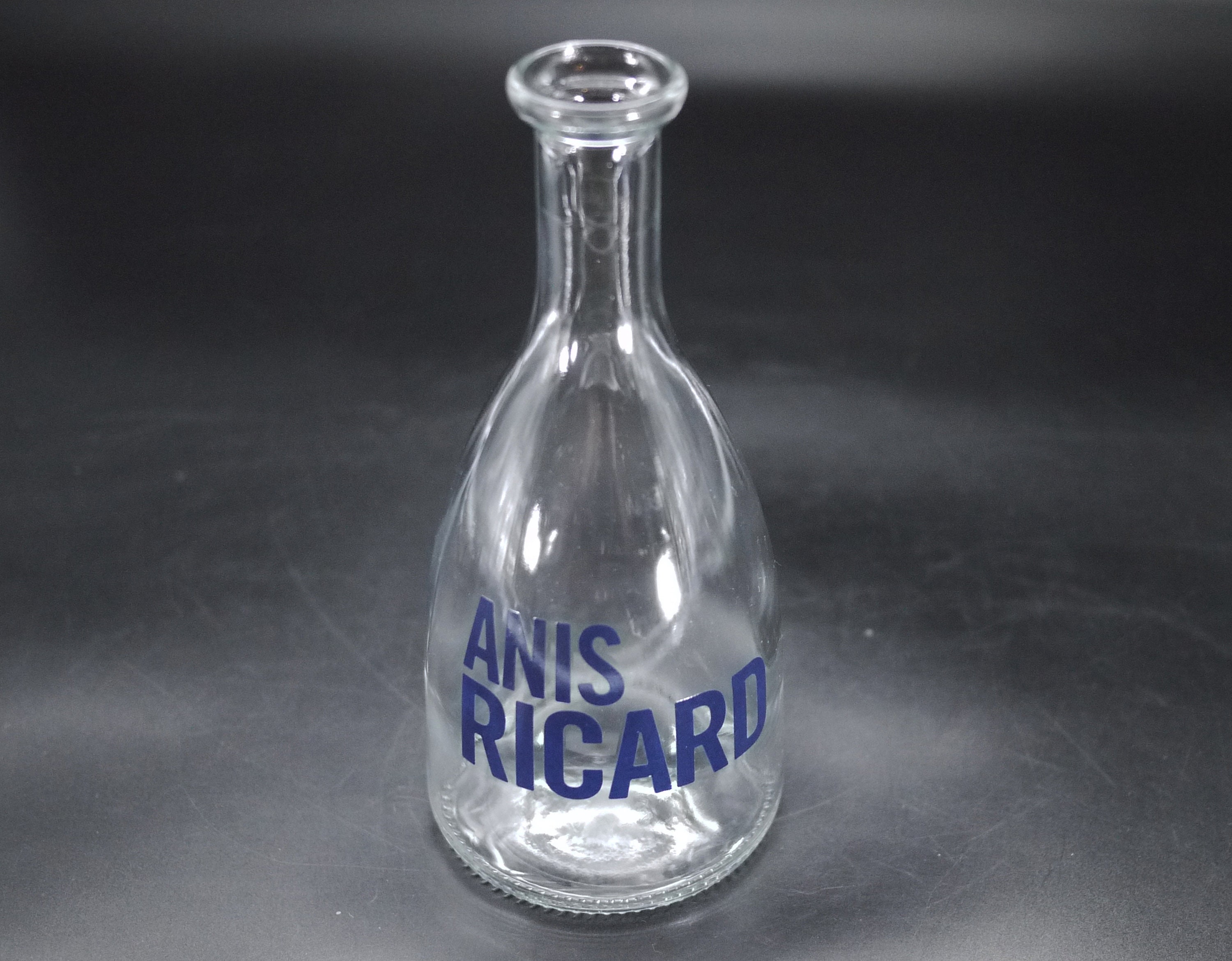 French Vintage Anis Ricard Glass Carafe