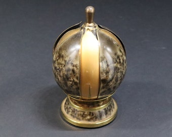 Vintage Art Deco Cigarette Dispenser Lotus Flower Musical Cigarette Holder