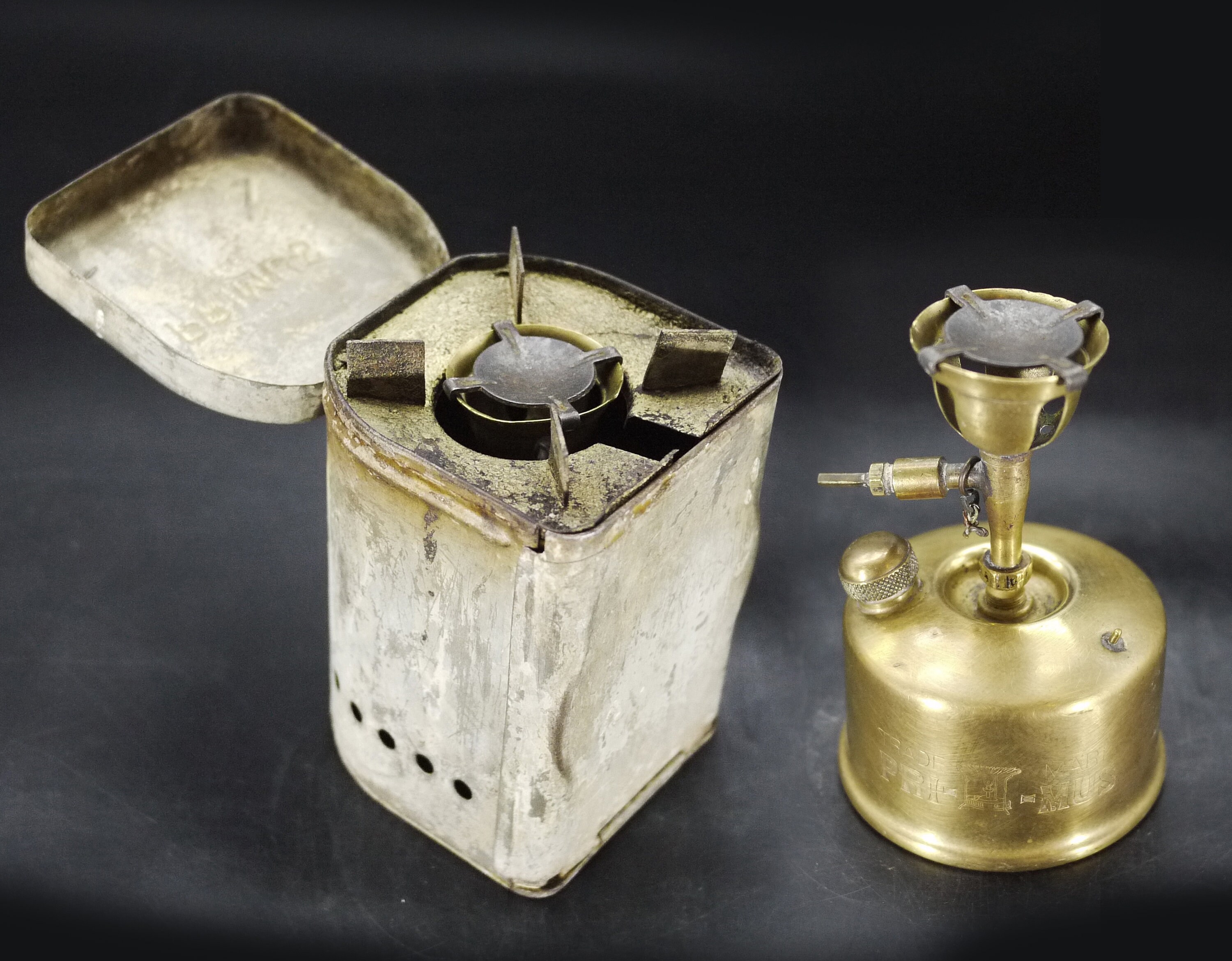 Vintage Brass Primus 71 Camp Stove Sweden