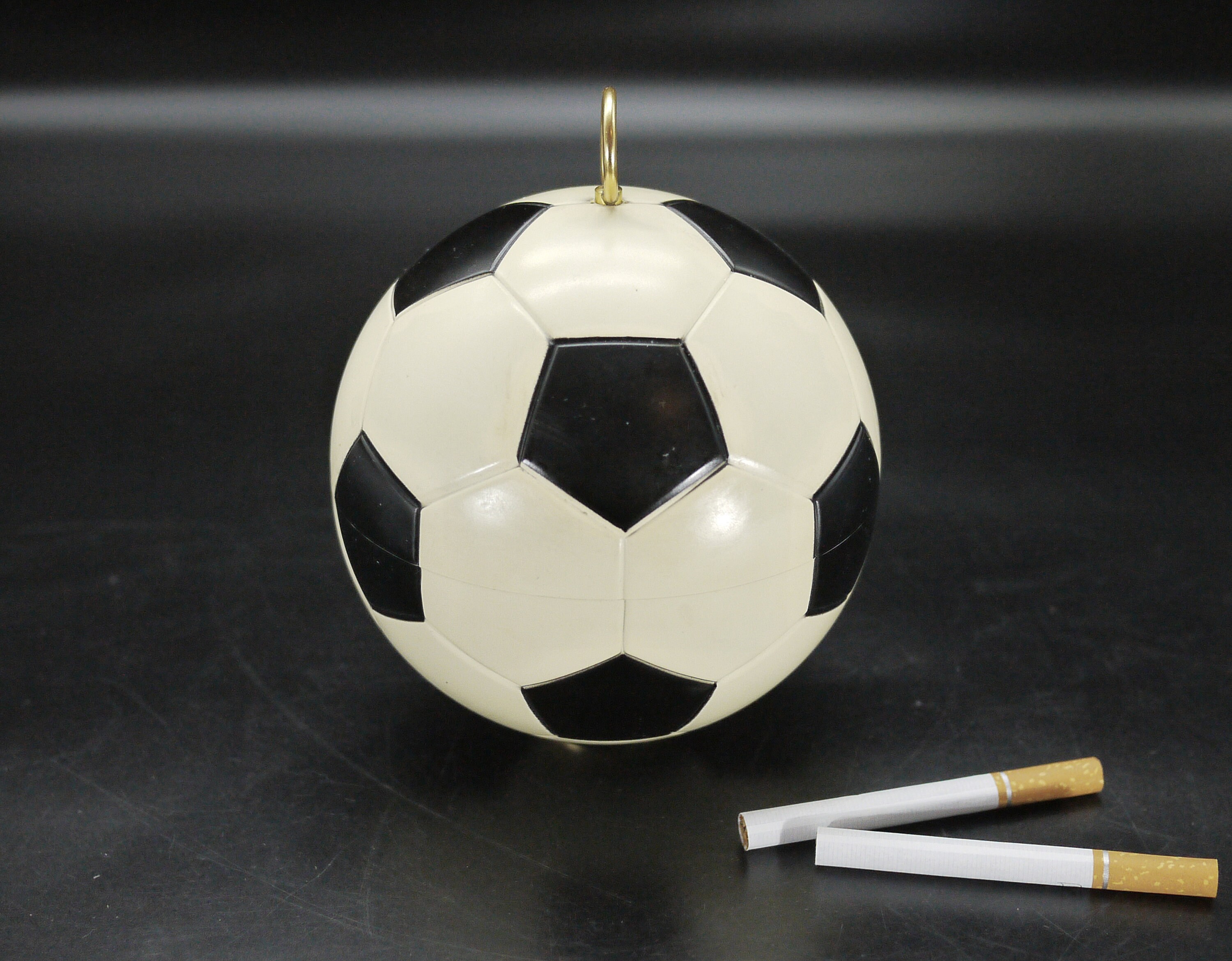 Vintage Soccer Ball Cigarette Holder